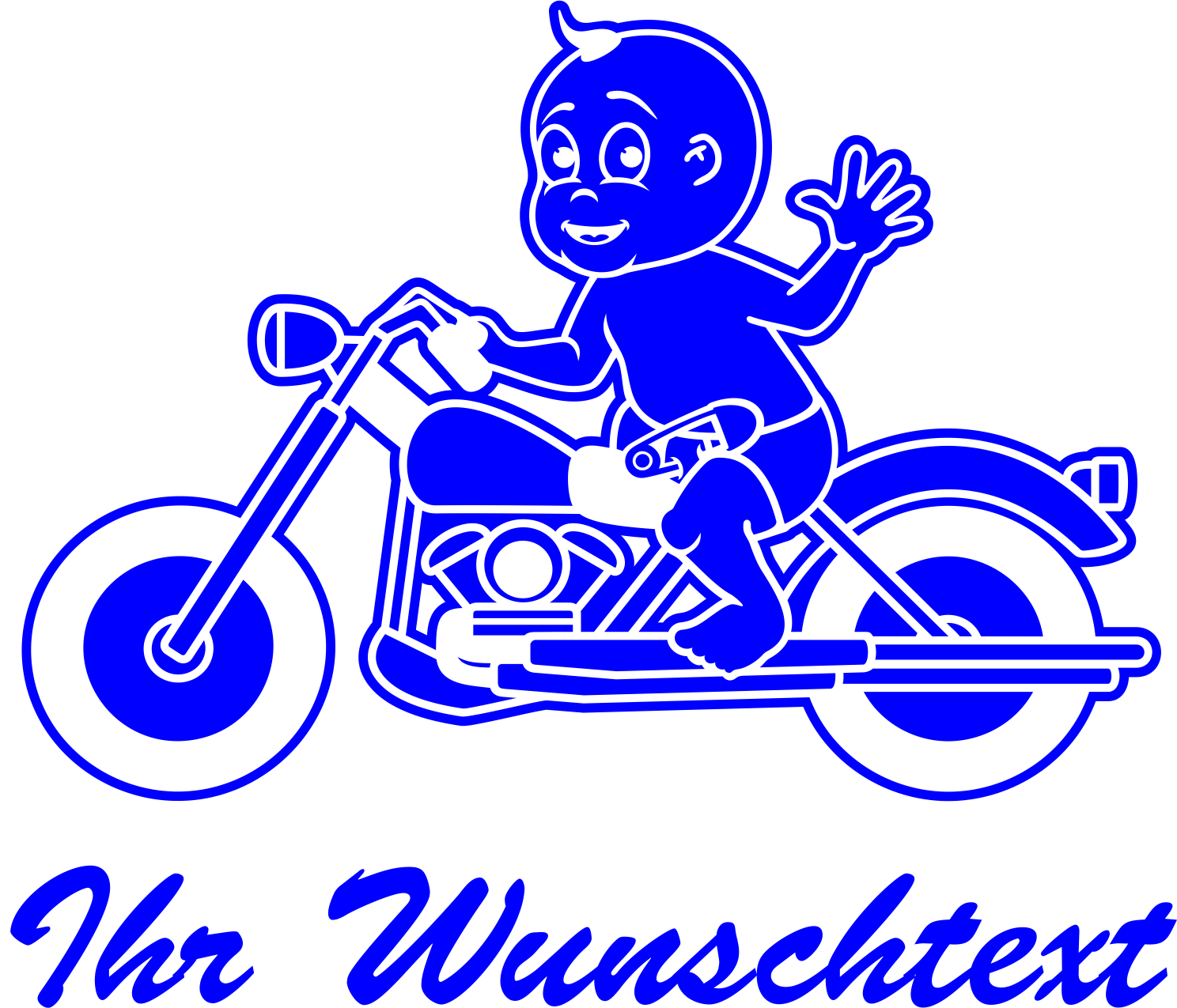 Baby Aufkleber Buben gefüllt – Bild 4