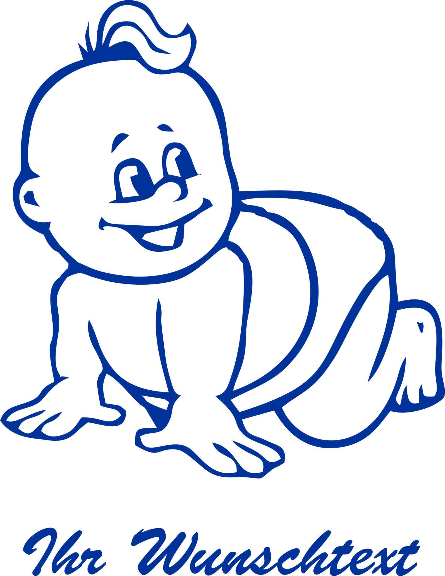 Baby Aufkleber Mädchen